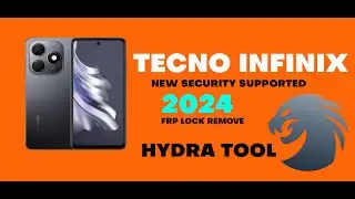 Tecno Spark 20 | 2024 Security | FRP Lock Remove By Hydra Tool