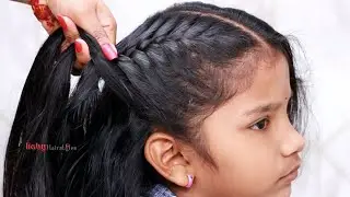 Kids Cute Hairstyle For 10 year Old | Beautiful hairstyle/Simple Hairstyle | Baby Hairstyles 2023