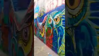 the city gave them this whole place for graffiti#shortsviral #graffiti #artist #musica #art#urban