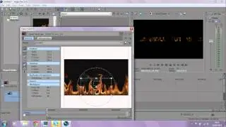 Fire Text&Video Effect - Sony Vegas