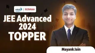 Mayank's Journey to JEE Advanced 2024 Topper with Sri Chaitanya | #jeetopper #jeeadvanced2024results