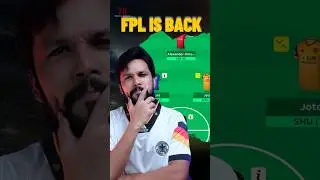 Fantasy Premier League Is Back #epl #fantasypremierleague #fpl