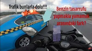 Xmax 300 tasarruf'lu kullanım ile normal arasındaki fark👍👍👍 | Böğürtlen show😂😆😂
