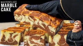 Marble Cake Recipe | Masterclass For Butter Marble Cake | Macho Recipes
