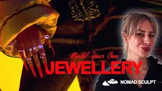 Master Jewelry Modeling in Nomad Sculpt: Rings & Gemstones for Digital Fashion Designers