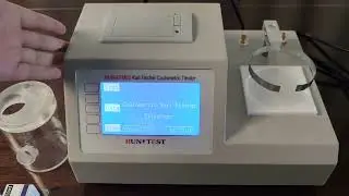 Karl Fischer Coulometric Titrator