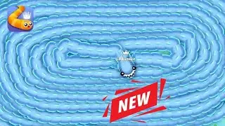 Snake.io RARE King of the Sea BOSS skin unlocked
