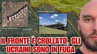 Il fronte è crollato, gli ucraini sono in fuga.