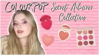 ♥ COLOURPOP SECRET ADMIRER COLLECTION | First Impressions, Swatches and Try-On | looksbylottie ♥