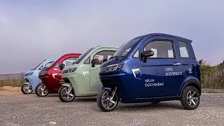 Bleile Bikes Jazz-3 Kabinenroller, E-Roller, Elektroscooter, Kleinkraftfahrzeug