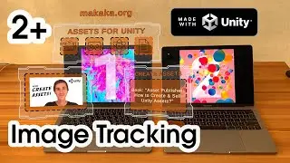 Multiple Image Tracking ⭐ Unity & Business Card ⭐ AR Foundation (ARKit/ARCore) #AR #Unity3D #Unity