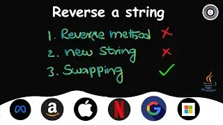 🔄 Reverse a String in Java | #programmingkt #java #logic #coding #javaprogramming #interview #dsa