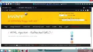 TUTORIAL HTML INJECTION - REFLECTED CURRENT URL LEVEL LOW DAN MEDIUM