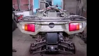 Homemade ATV \ Winch Installation \ Luggage Racks \ Tuyzhug