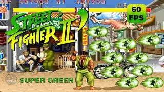 Street Fighter 2 Green Hack | Perfect Victory