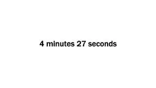 5 minute timer