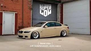 Bagged BMW E9X | Super Low Air Suspension by Bag Riders