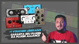 +1 Voucher Disponível da PLUGIN ALLIANCE! Garanta seu Plugin Gratuito