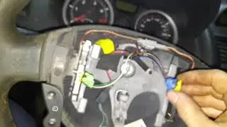 Как выглядит и как снять подушку безопасности руля рено меган 2