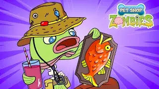 The Best of Buzzbee 🧟 Pet Shop Zombies 🧟‍♀️ 5 FULL EPISODES 🧠 Zombie Cartoons for Kids