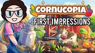 I Tried A New Farming Game and Had A Pretty Good Time | Cornucopia First Impressions