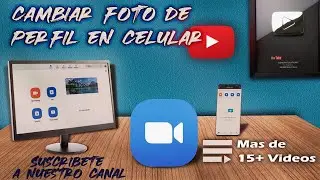 Como cambiar foto de perfil en ZOOM para celular o tablet.