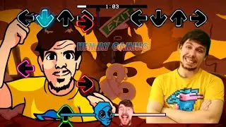 FNF Genocide But Attack of the Killer Beast MEME Sing it | Genocide x mrbeast meme VS TABI