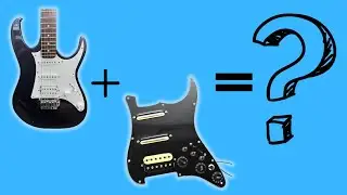 Is this the best way to upgrade my Guitar? 🎸The Magic of Prewired Pickguards! #guitarpickups