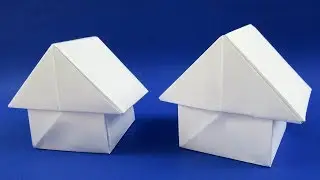 How to make a house out of paper by hand