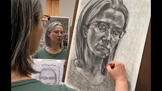 Art Lessons With Rossi: 3/4 Self Portrait - Part 2