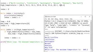 The Python While Loop