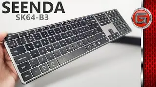 SEENDA SK64-B3 Dual Bluetooth Full-Size Keyboard Review - Apple Mac Keyboard Alternative