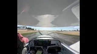 Short field landing in a Bristell