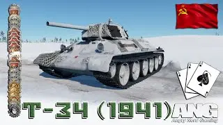 War Thunder: T-34 (1941), Soviet, Tier 2, Medium Tank