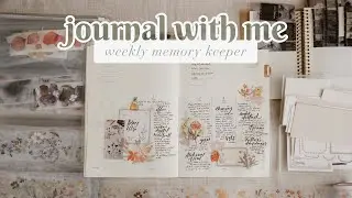 Journal with me; weekly memory keeper on my thinking of you journal
