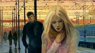 Emotional experiences of people . Painting.. Эмоции в  любви .