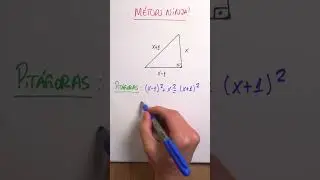 ESSE É O TRIÂNGULO RETÂNGULO MAIS IMPORTANTE QUE EXISTE!