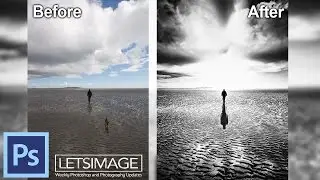 How to use Photoshop Create Epic Black and White Images - Example: The Edge
