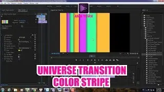 UNIVERSE TRANSITION:  COLOR STRIPE