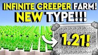 BEST INFINITE MOB XP FARM MINECRAFT 1.21! Bedrock MCPE/Xbox/PS4/Nintendo Switch/Windows 10