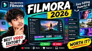 Wondershare Filmora Review 2026 🔥 Best Video Editor for YouTube? | Full Review