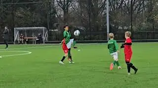 Leuke wedstrijd met V.V. Jonathan JO9-1 tegen de pre academie van FC Utrecht (15-12-2024)