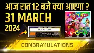 31 March🔥 New Event+ HOLI REDEEM CODE UPDATE😳| Tonight Update | Free Fire New Event