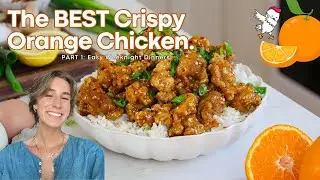 The BEST Crispy Orange Chicken Recipe  I  Part 1: Easy Weeknight Dinners #dinnerideas #recipes