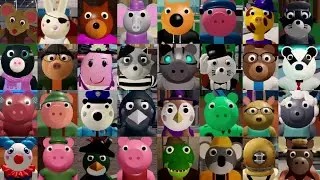 ROBLOX PIGGY ALL NON INFECTED JUMPSCARES