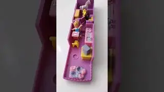 1994 Polly Pocket Stable on the go #pollypocketvintage #pollypocket #pollypocketcollector