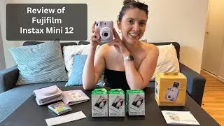 Fujifilm Instax Mini 12 Camera Review and How to Set Up and Take Your First Photo!