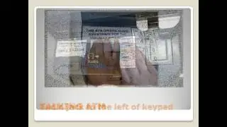 HOW TO USE TALKING ATM (TELUGU)