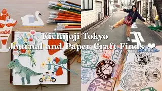 Tokyo Vlog 🌸 Journaling at Starbucks, Traveler's Factory Station, Paper Craft Finds! | Janethecrazy