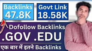 🔴 Live Proof: Get Free .GOV & .EDU Dofollow Backlinks Instant Approval|GOV Backlinks | EDU Backlinks
